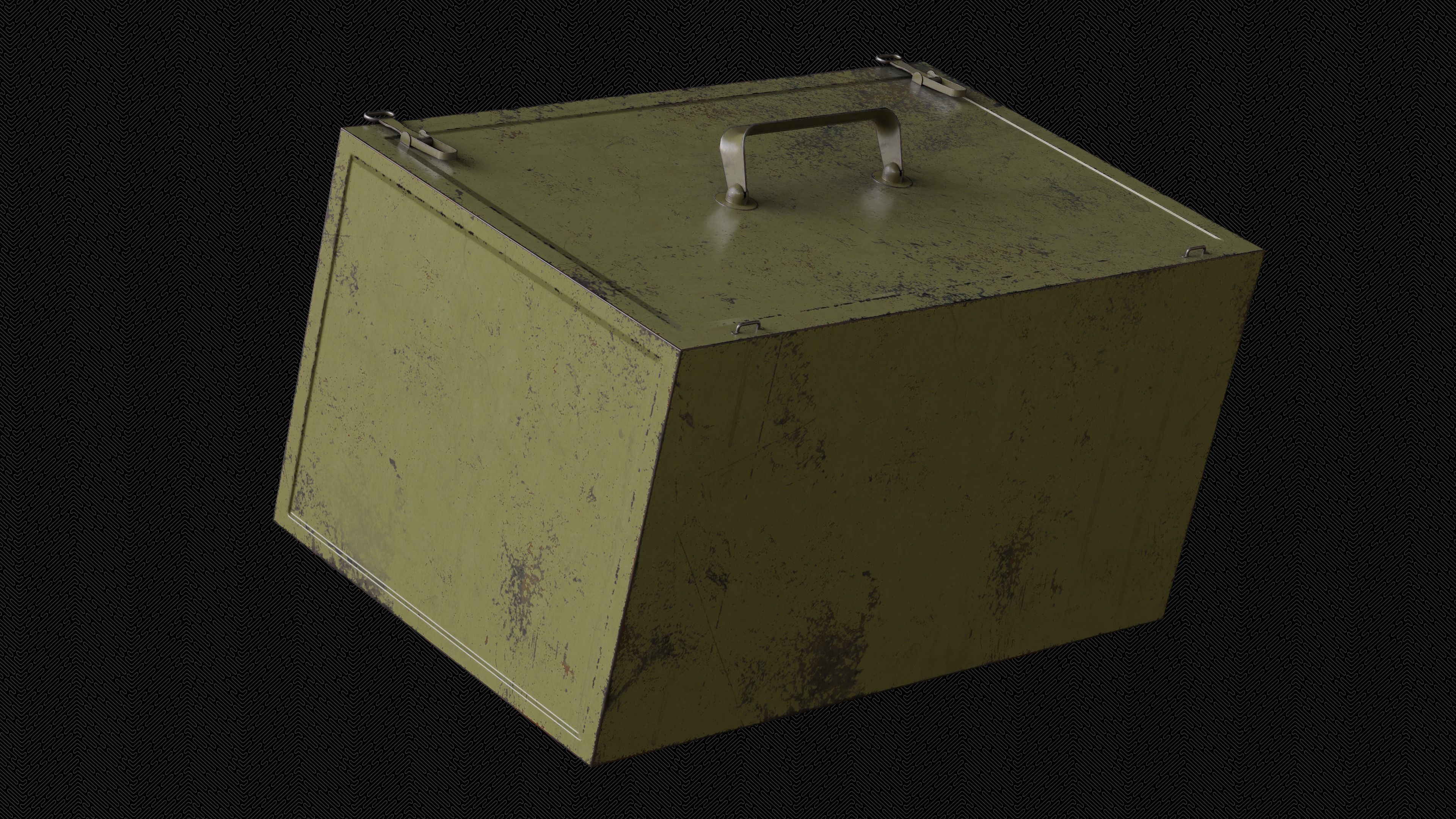 Reciever Omega R-311 Low-poly 3D model_3