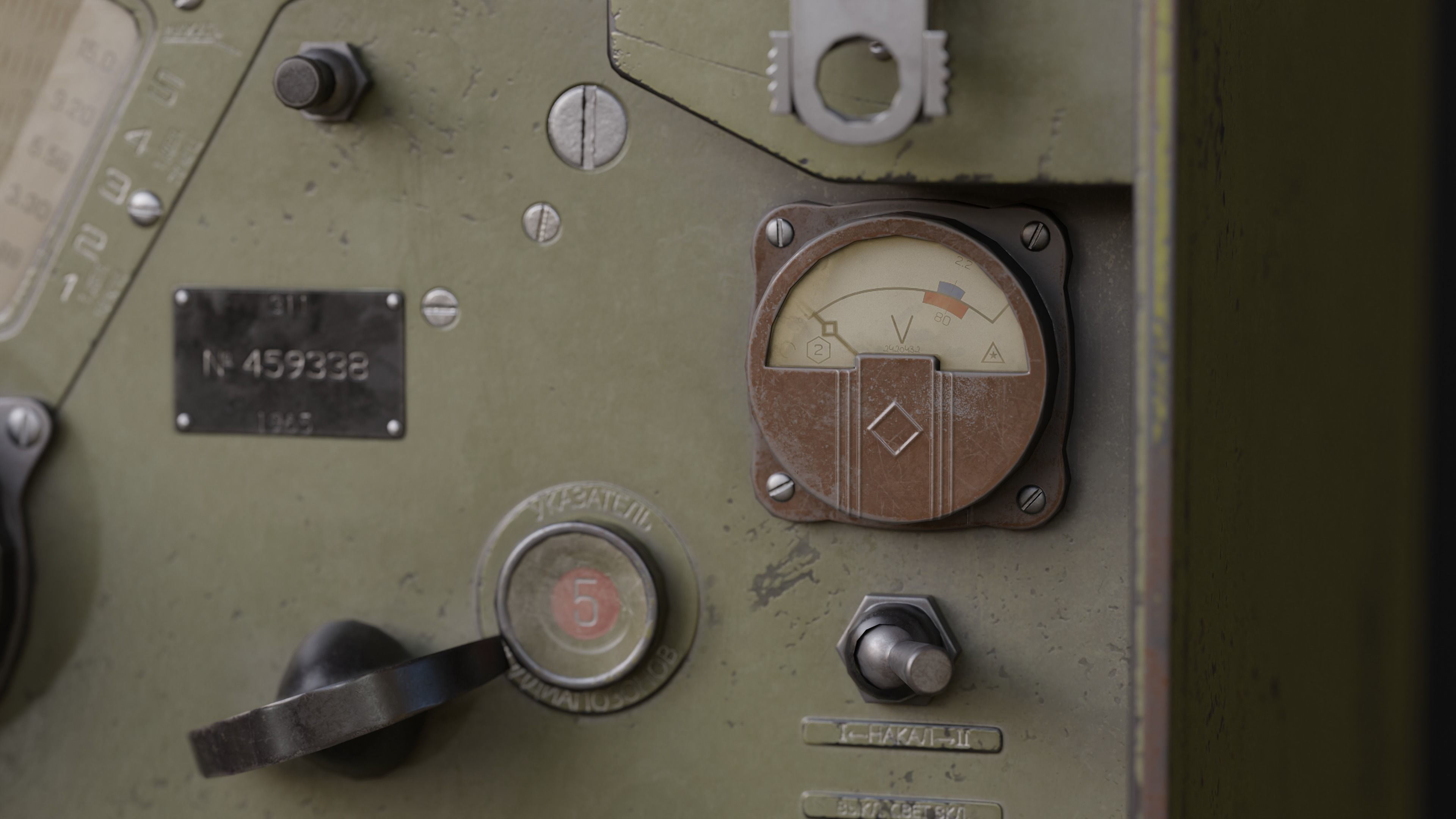 Reciever Omega R-311 Low-poly 3D model_5