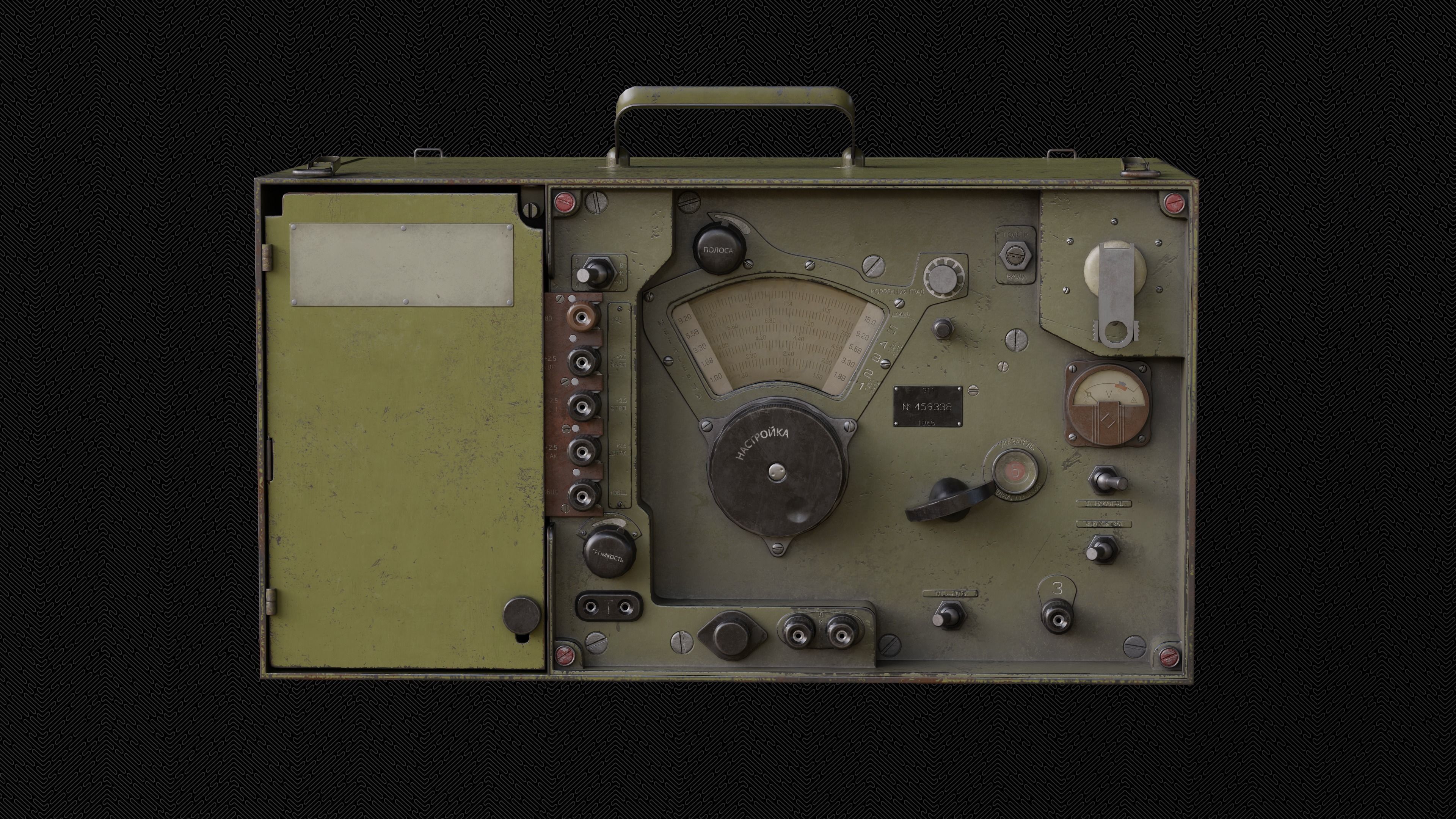 Reciever Omega R-311 Low-poly 3D model_2