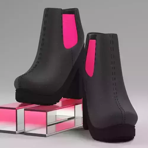 High Heeled Boot