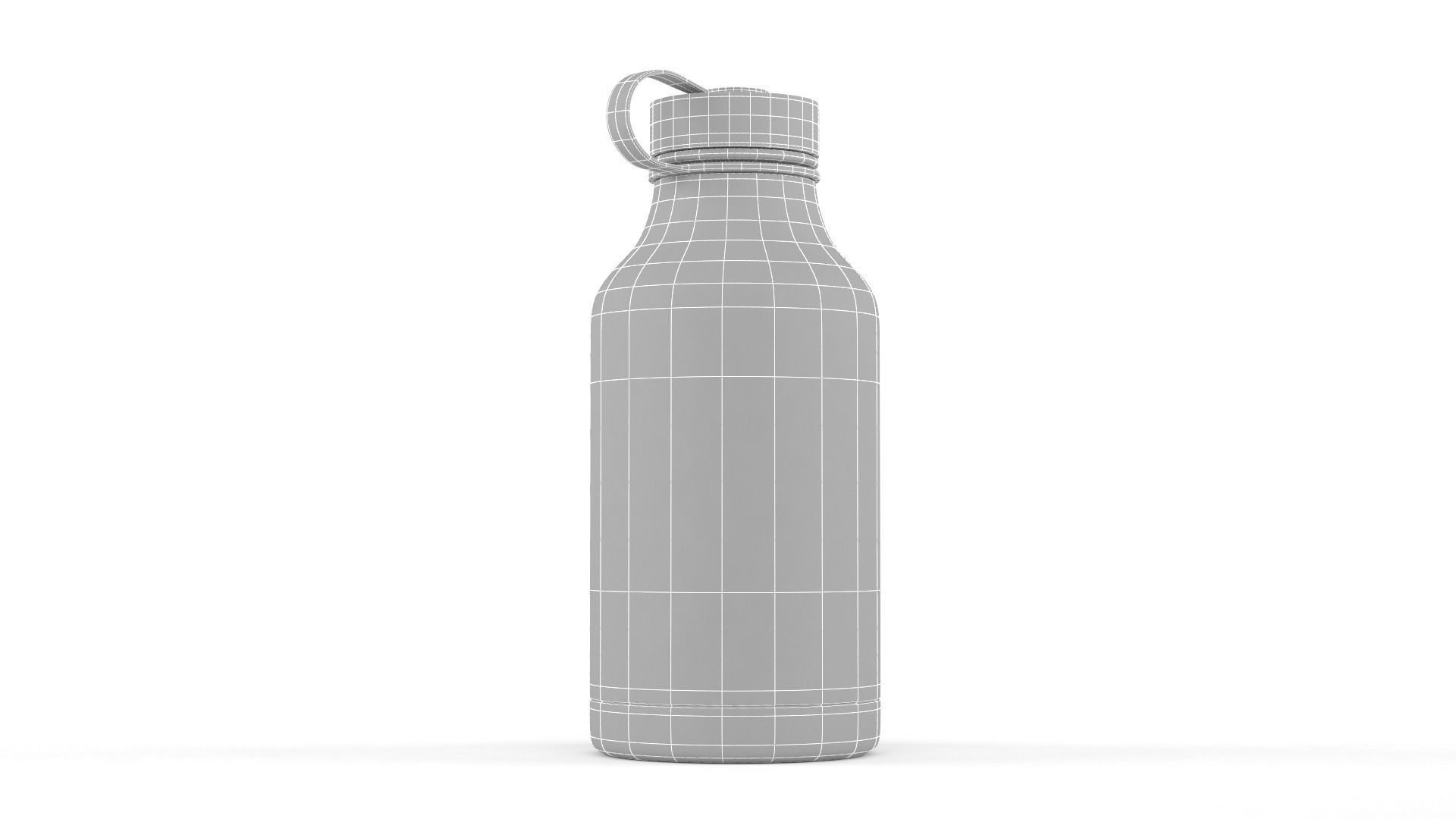 Water Bottle 3D model_9