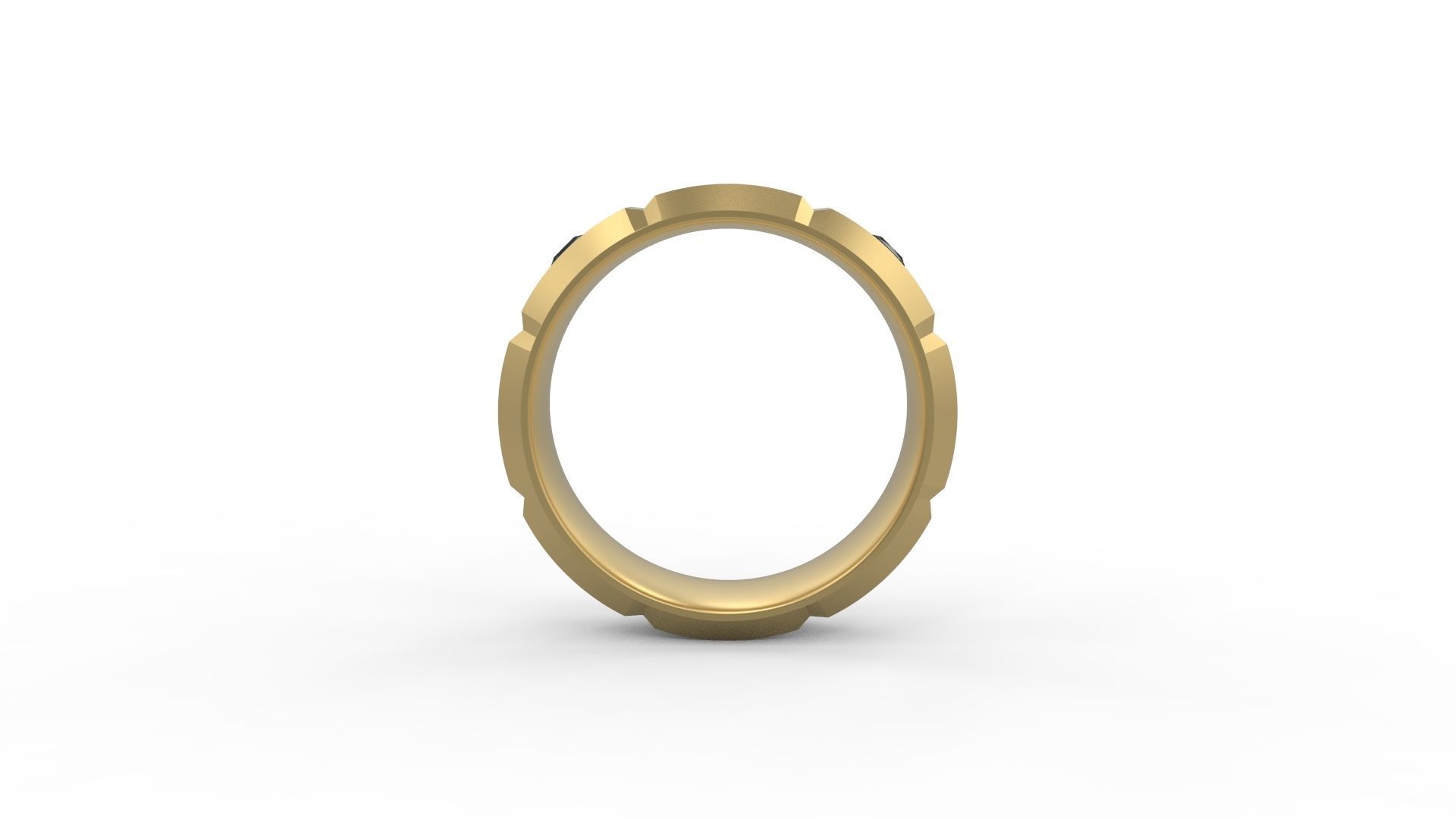 Band Ring 001 3D print model_2