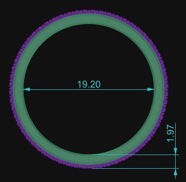 Band Ring 002 3D print model_6