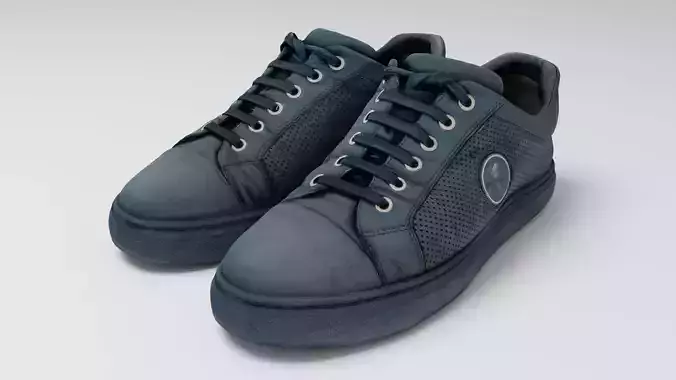 Urban Footwear Mens Shoes or Sneakers  3D model