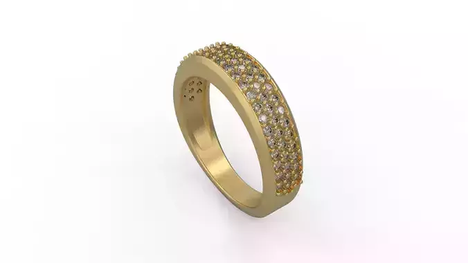 Band Ring 003 3D print model