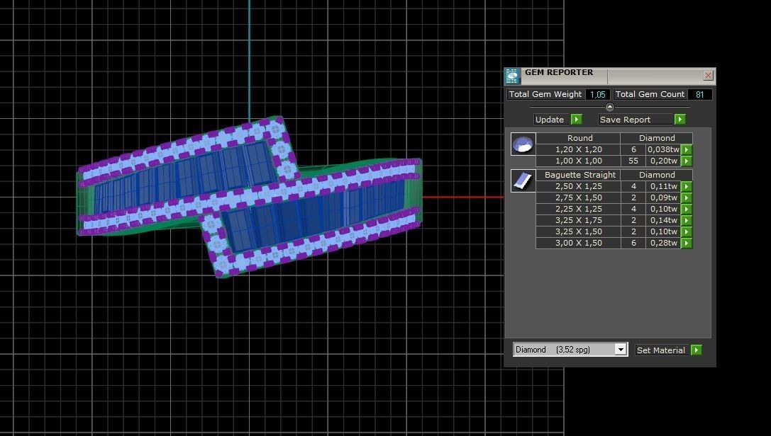 Band Ring 004 3D print model_8