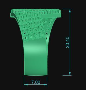 Band Ring 005 3D print model_7