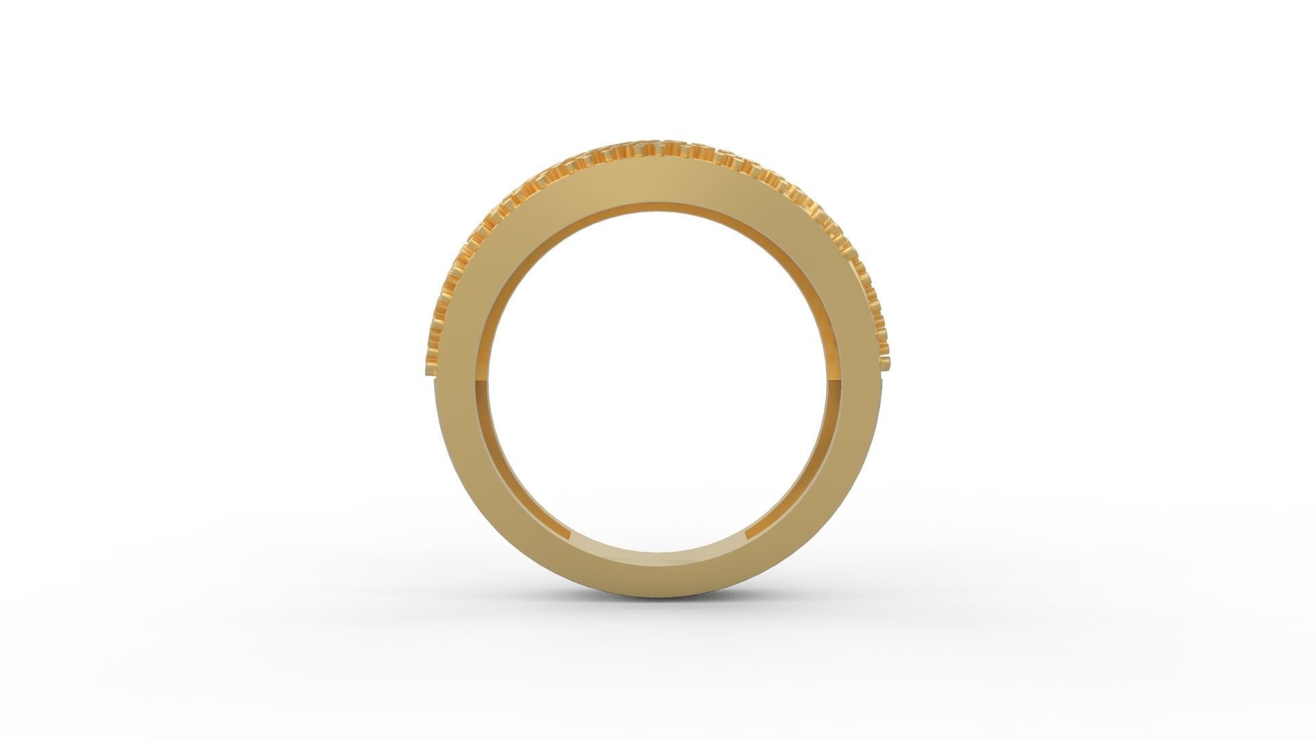 Band Ring 008 3D print model_2