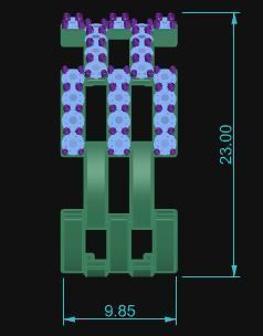 Cuban Band Ring 012 3D print model_7