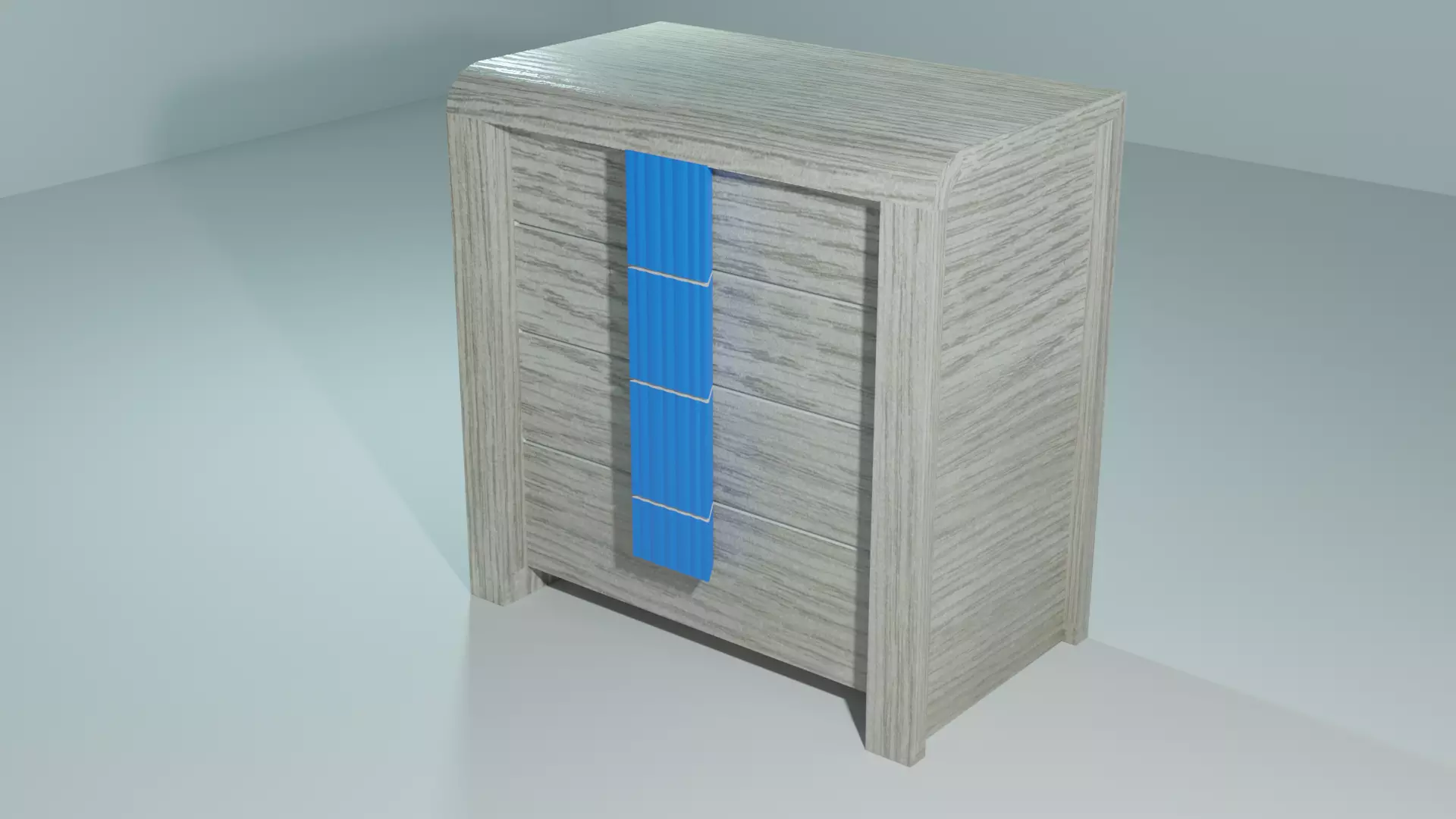 Bedside table 3D model_0