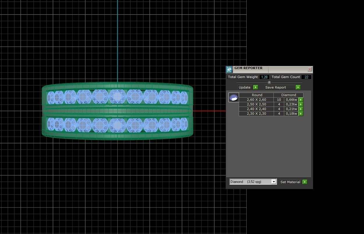 Band Ring 017 3D print model_8