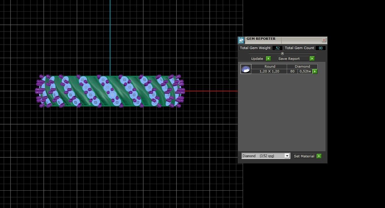 Band Ring 024 3D print model_8