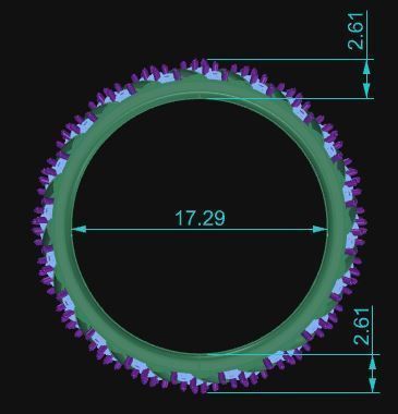 Band Ring 024 3D print model_6