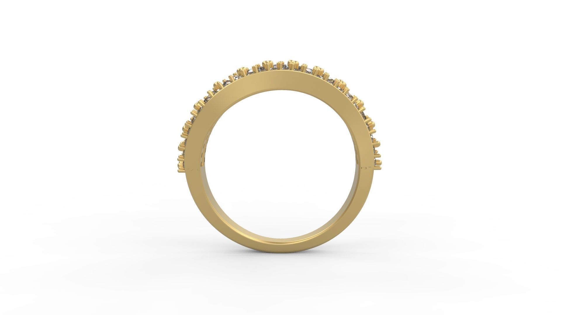 Band Ring 026 3D print model_2