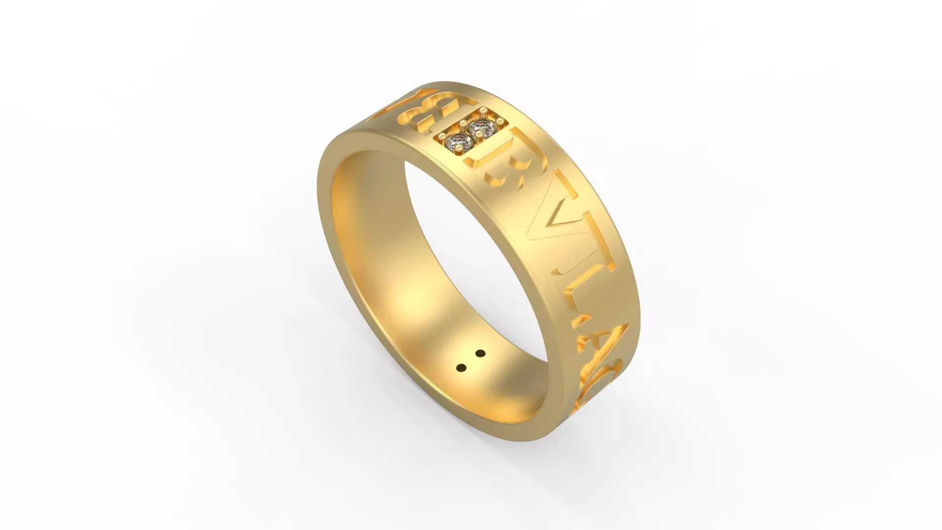 Band Ring 030 3D print model