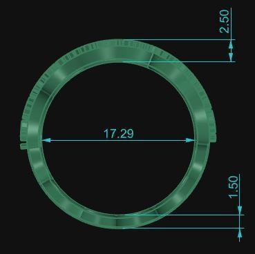 Band Ring 031 3D print model_9