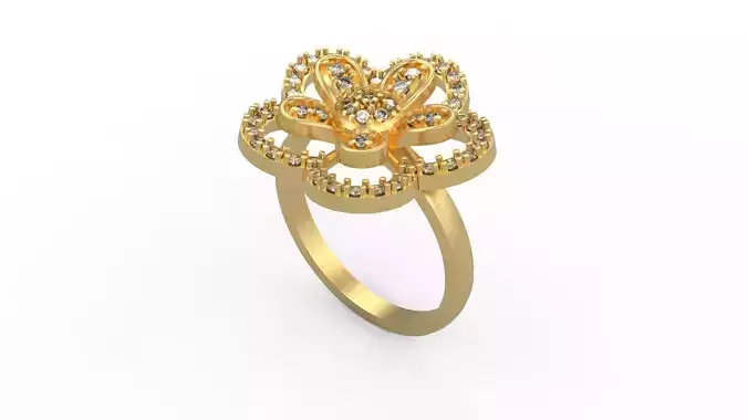 Flower Ring 001