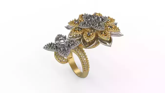 Flower Ring 006