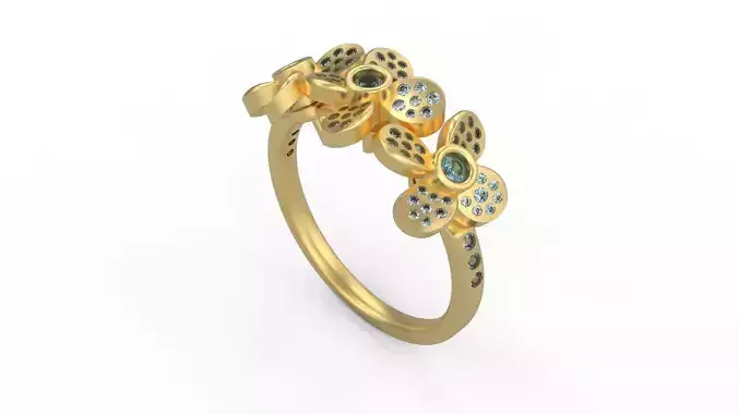 Flower Ring 009
