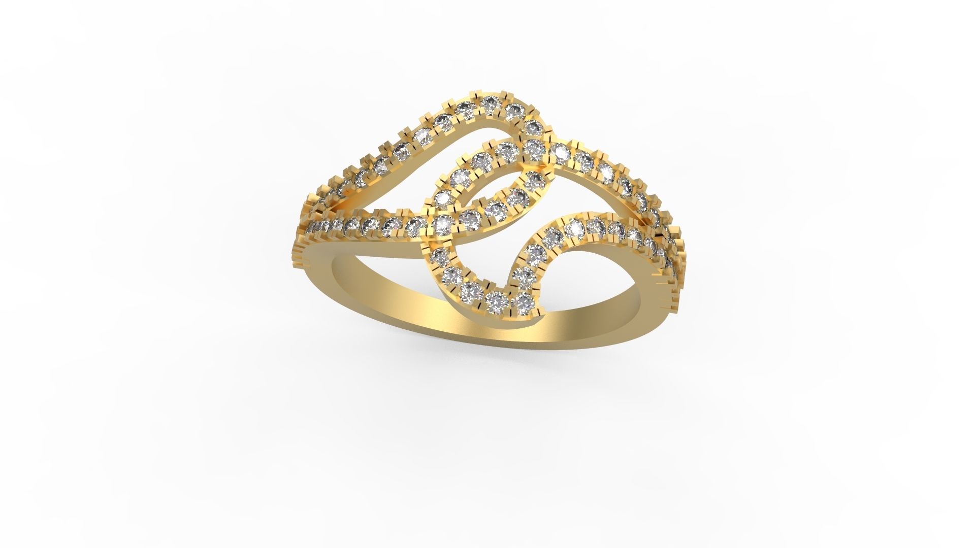 Minimalist Ring 506 3D print model_4