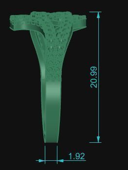 Minimalist Ring 506 3D print model_6