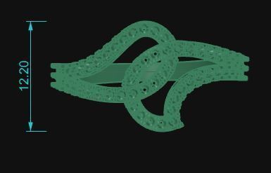 Minimalist Ring 506 3D print model_10