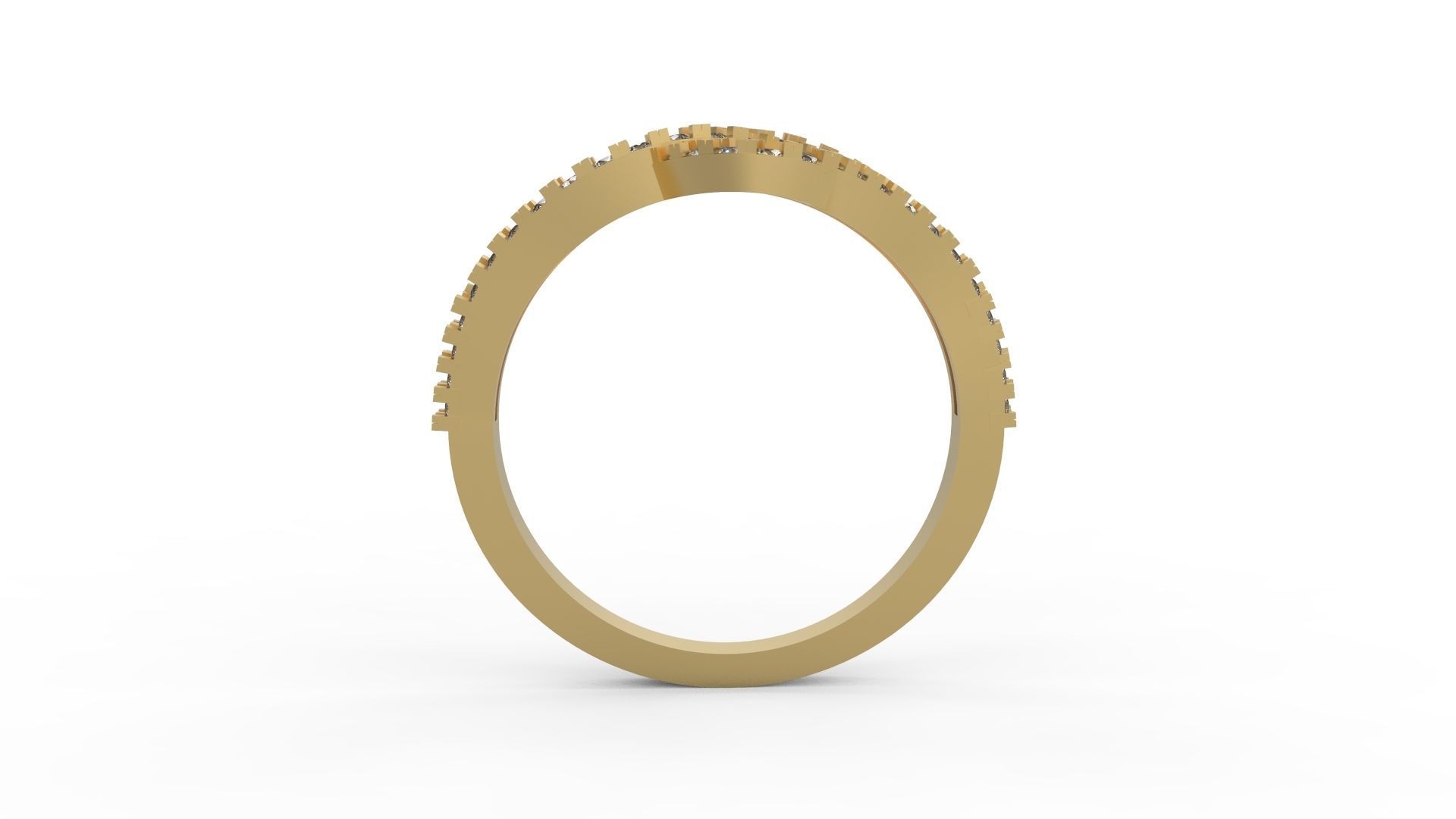 Minimalist Ring 506 3D print model_2