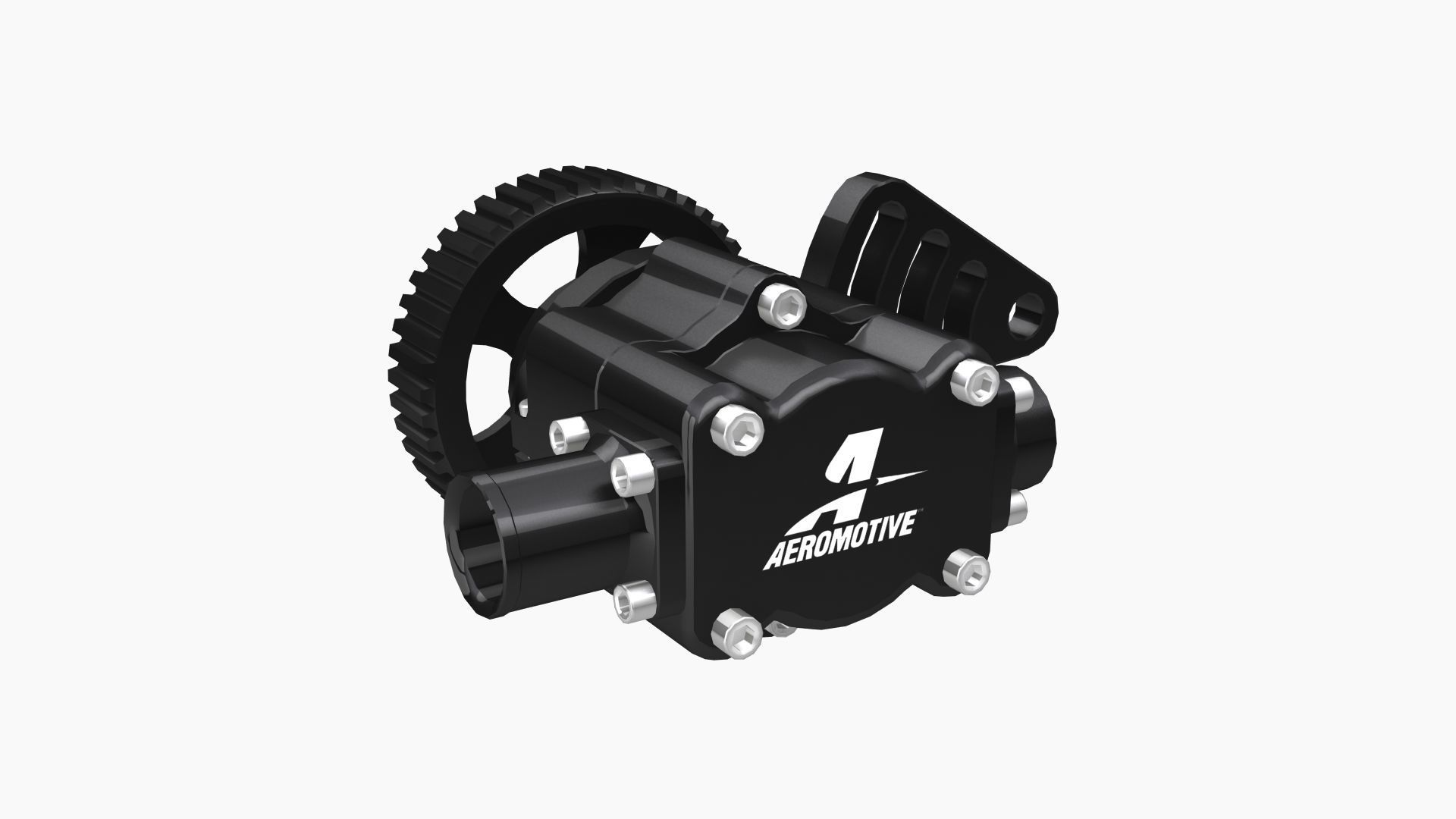 Aeromotive 12-Series Mechanical Fuel Pump Low-poly 3D model_6