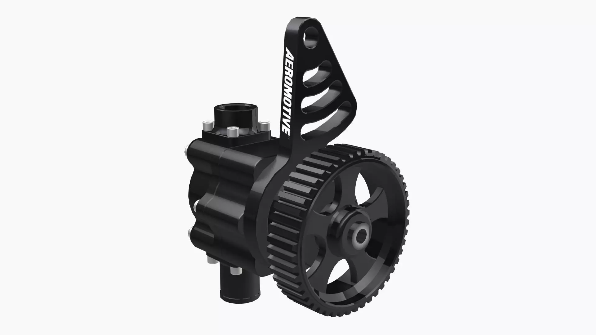 Aeromotive 12-Series Mechanical Fuel Pump Low-poly 3D model_0