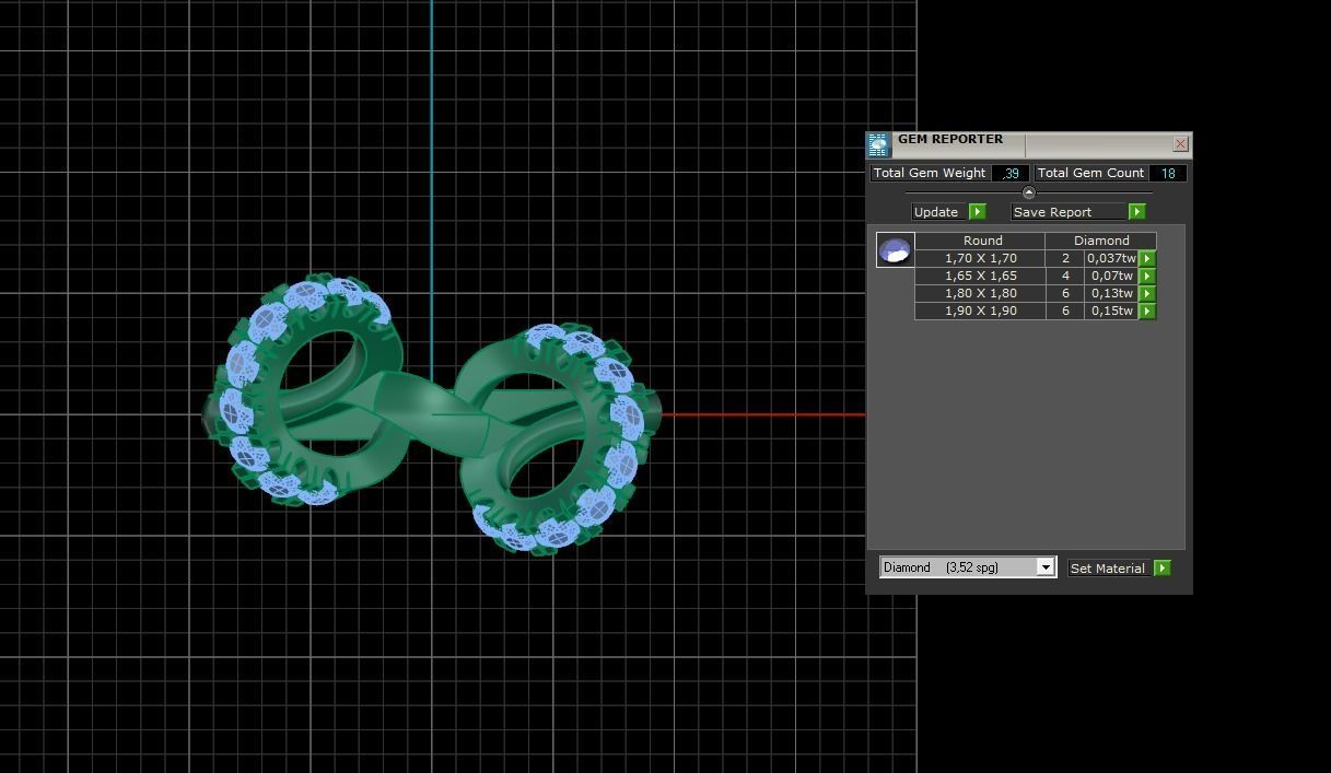 Pearl Minimalist Ring 512 3D print model_8