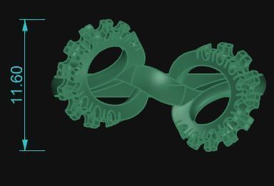 Pearl Minimalist Ring 512 3D print model_5