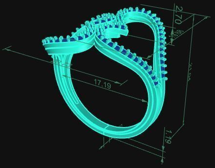 Minimalist Ring 514 3D print model_7