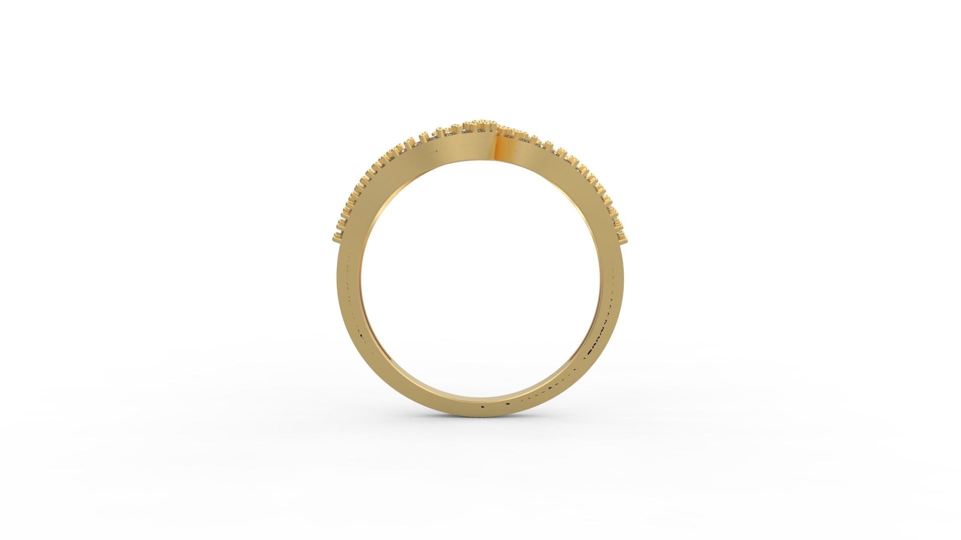 Minimalist Ring 514 3D print model_2