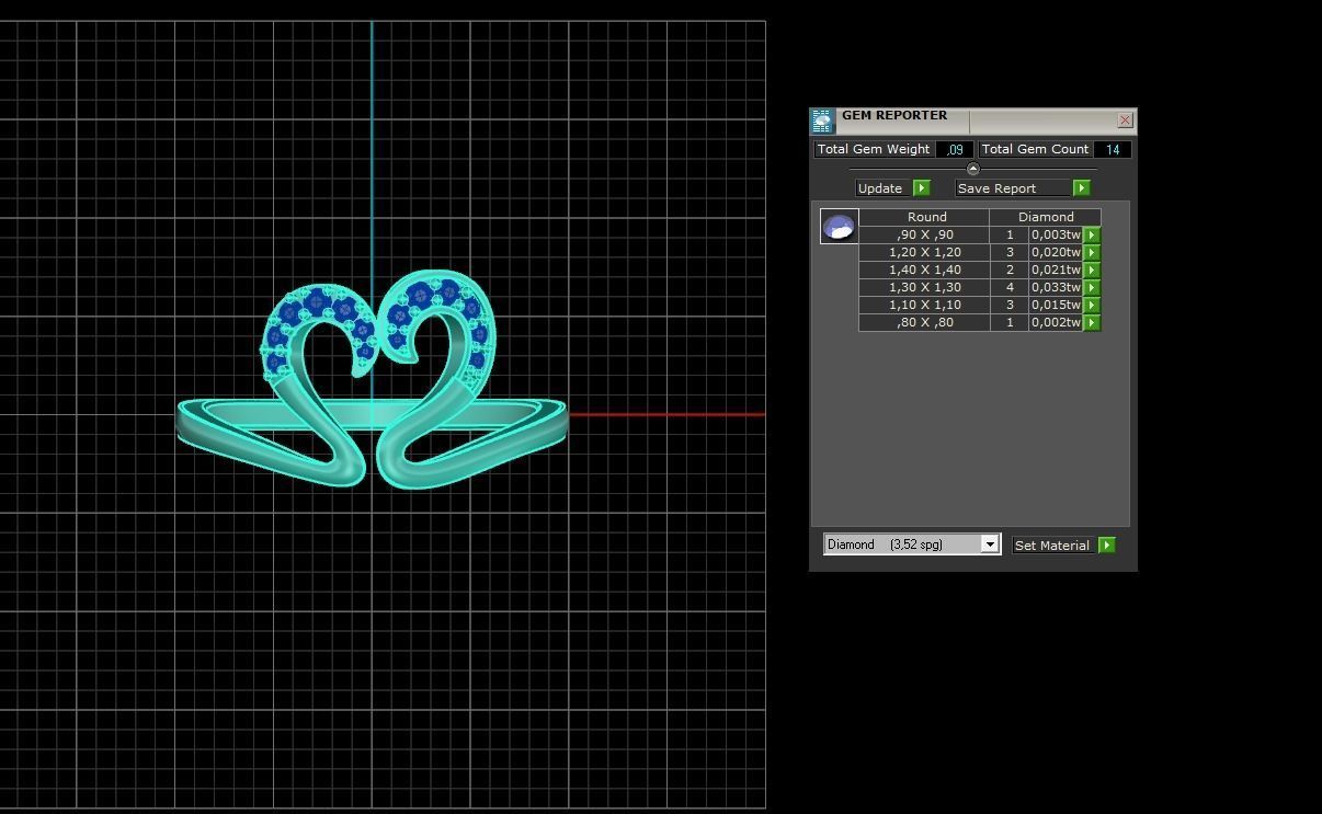 Minimalist Swan Ring 516 3D print model_8