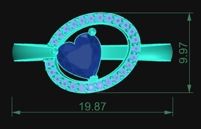 Minimalist Ring 517 3D print model_5