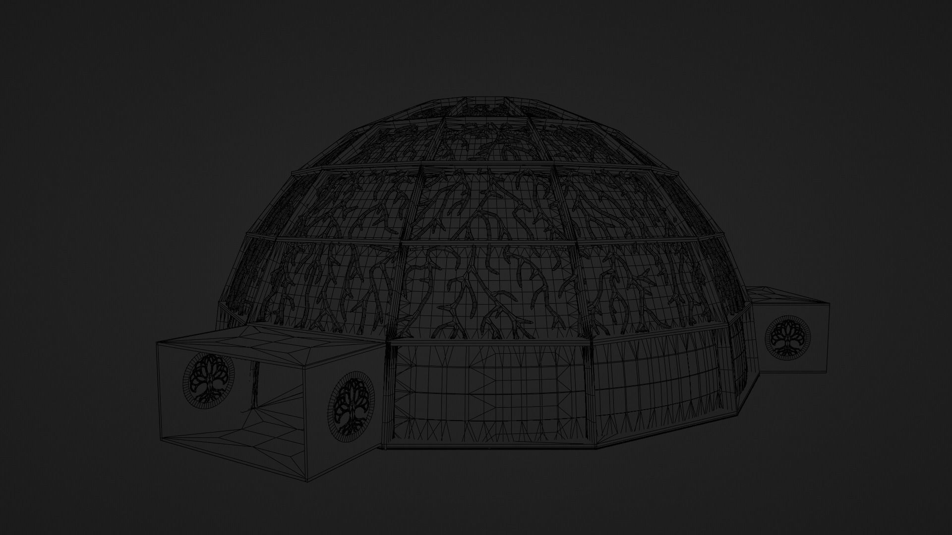 Sci-Fi Dome 2 3D model_3