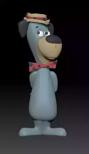 Huckleberry Hound 3D print model
