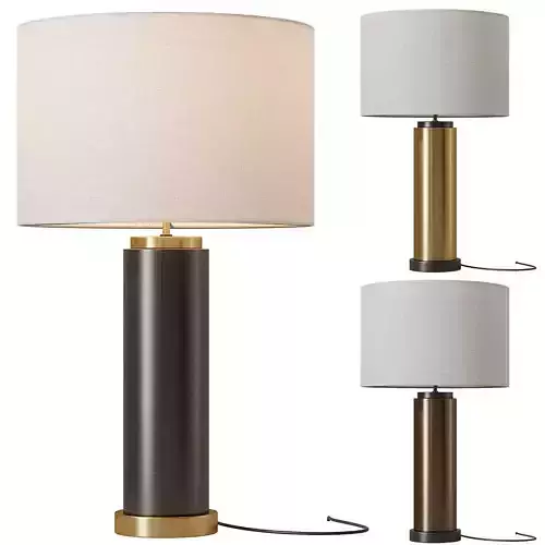 Pillar Metal USB Table Lamp