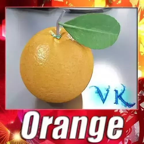 Orange High Detailed High resolution textures