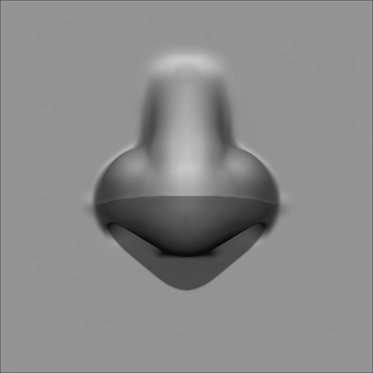 40 VDM Nose Brushes for ZBrush Stylized and Normal Low-poly 3D model_37
