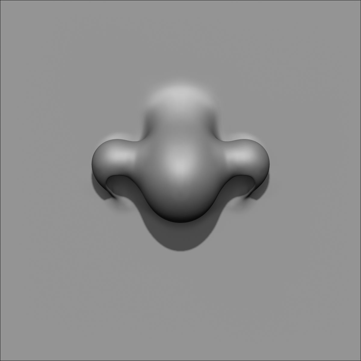 40 VDM Nose Brushes for ZBrush Stylized and Normal Low-poly 3D model_36