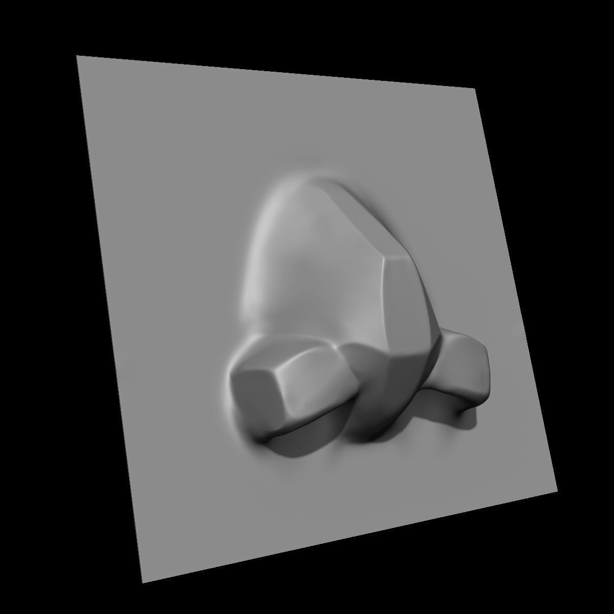 40 VDM Nose Brushes for ZBrush Stylized and Normal Low-poly 3D model_62