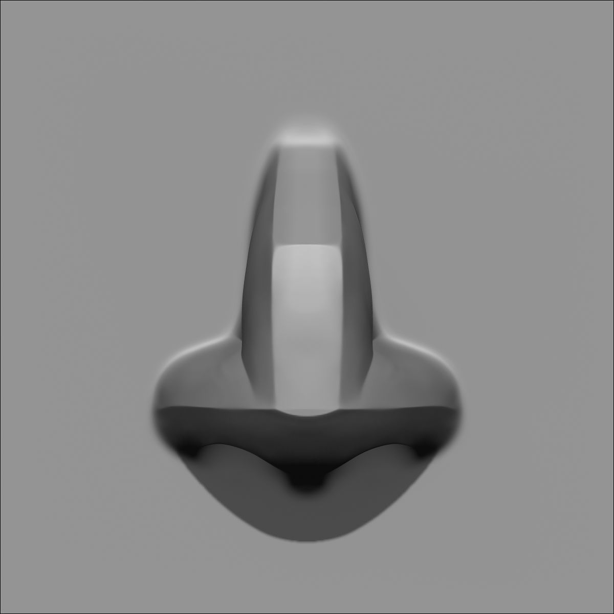 40 VDM Nose Brushes for ZBrush Stylized and Normal Low-poly 3D model_18