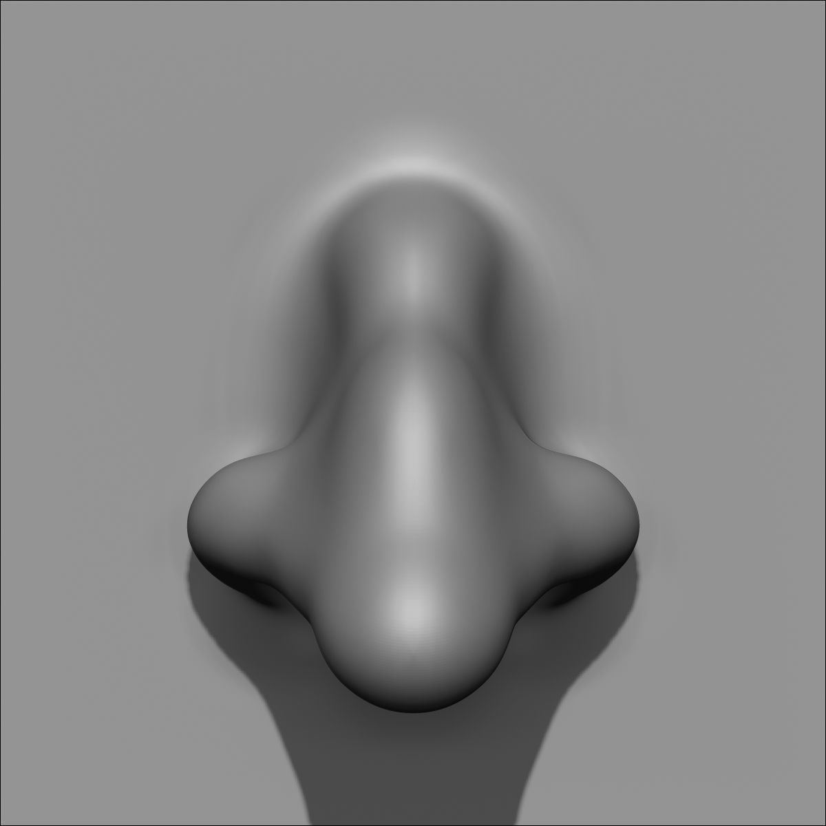 40 VDM Nose Brushes for ZBrush Stylized and Normal Low-poly 3D model_42