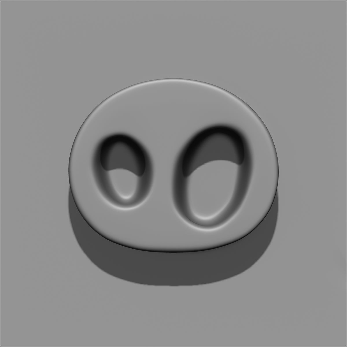 40 VDM Nose Brushes for ZBrush Stylized and Normal Low-poly 3D model_39