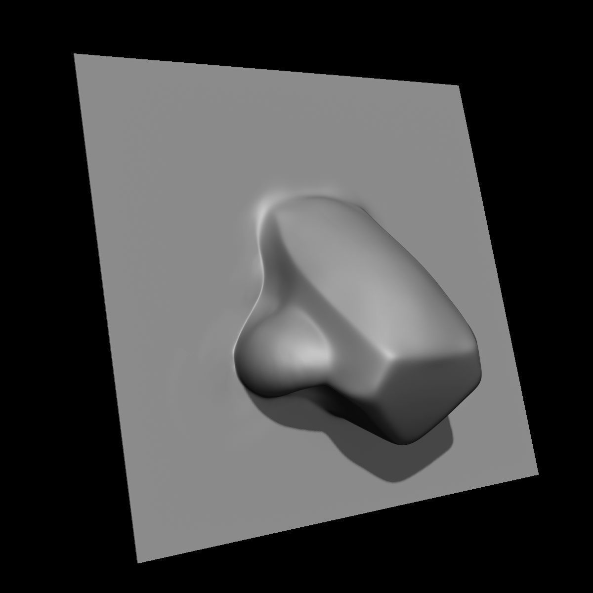 40 VDM Nose Brushes for ZBrush Stylized and Normal Low-poly 3D model_55