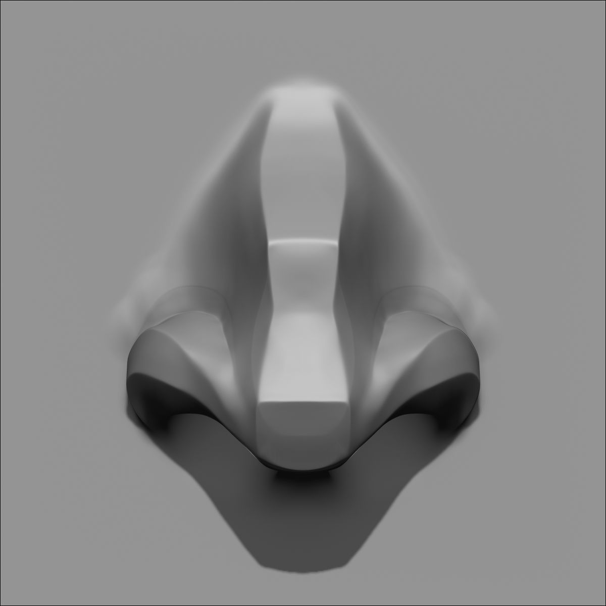 40 VDM Nose Brushes for ZBrush Stylized and Normal Low-poly 3D model_20