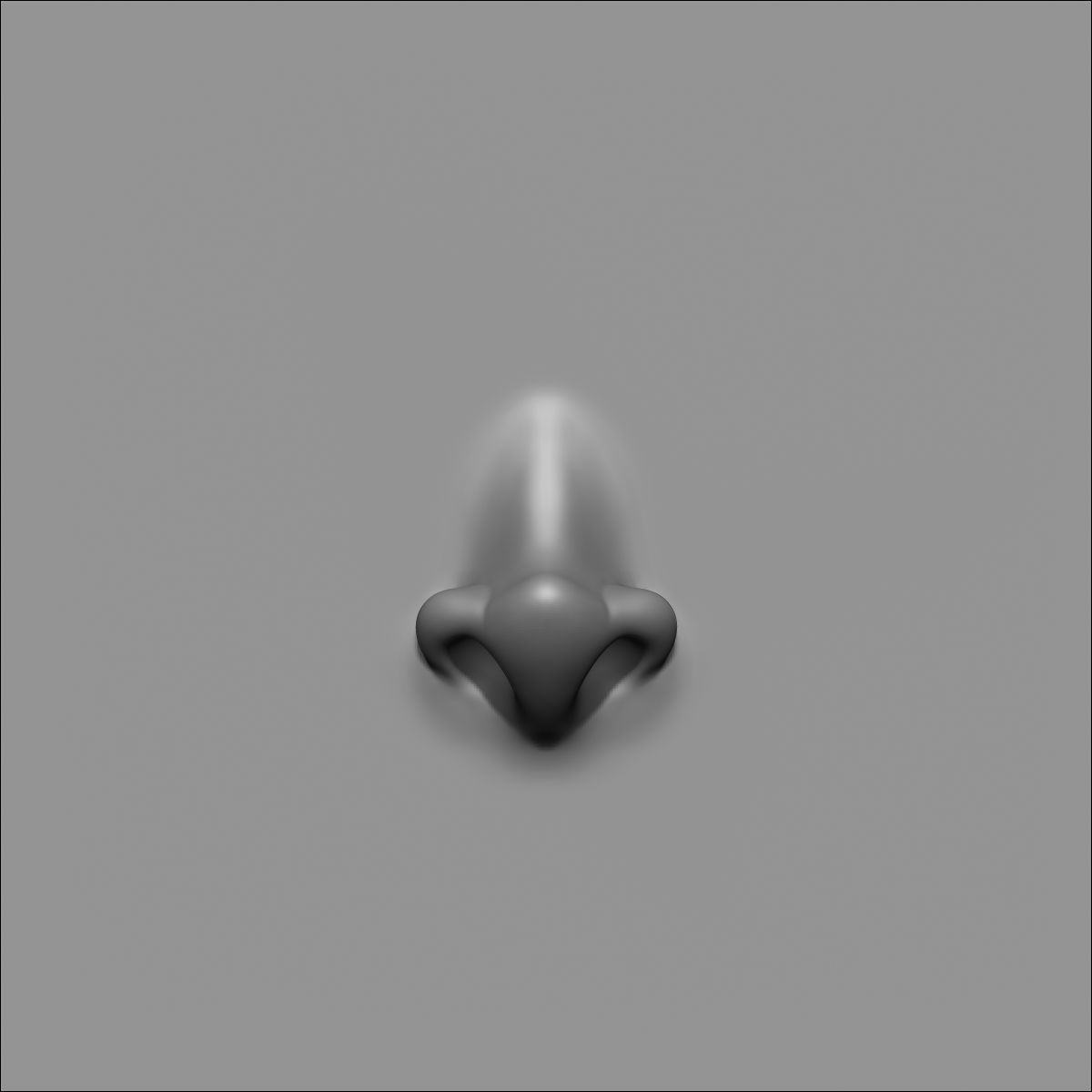 40 VDM Nose Brushes for ZBrush Stylized and Normal Low-poly 3D model_40