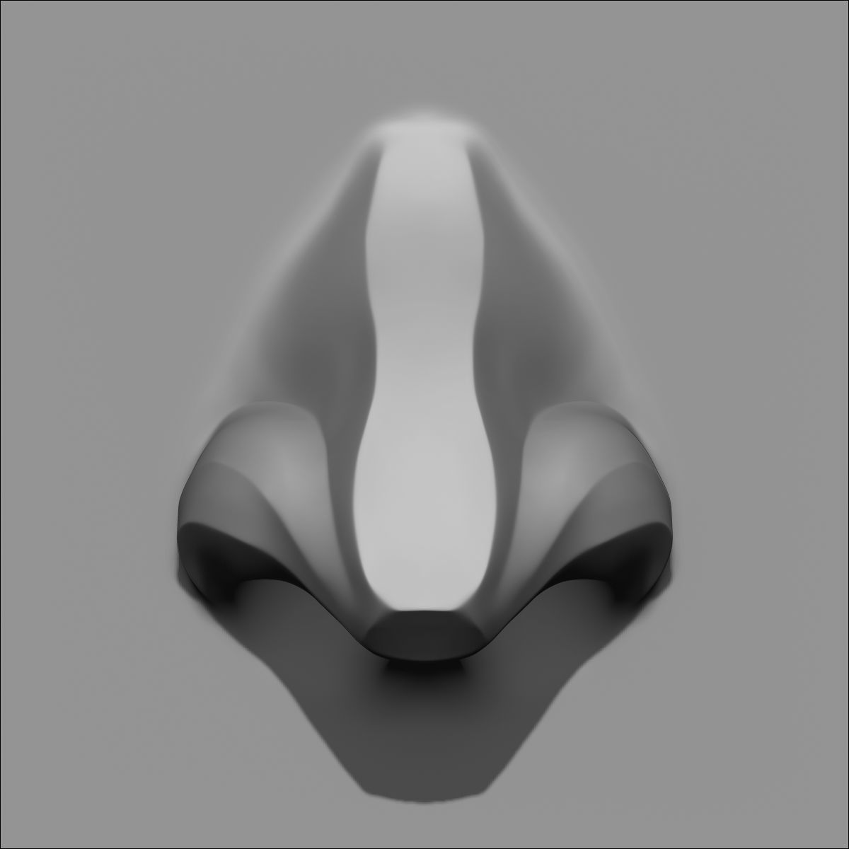 40 VDM Nose Brushes for ZBrush Stylized and Normal Low-poly 3D model_19