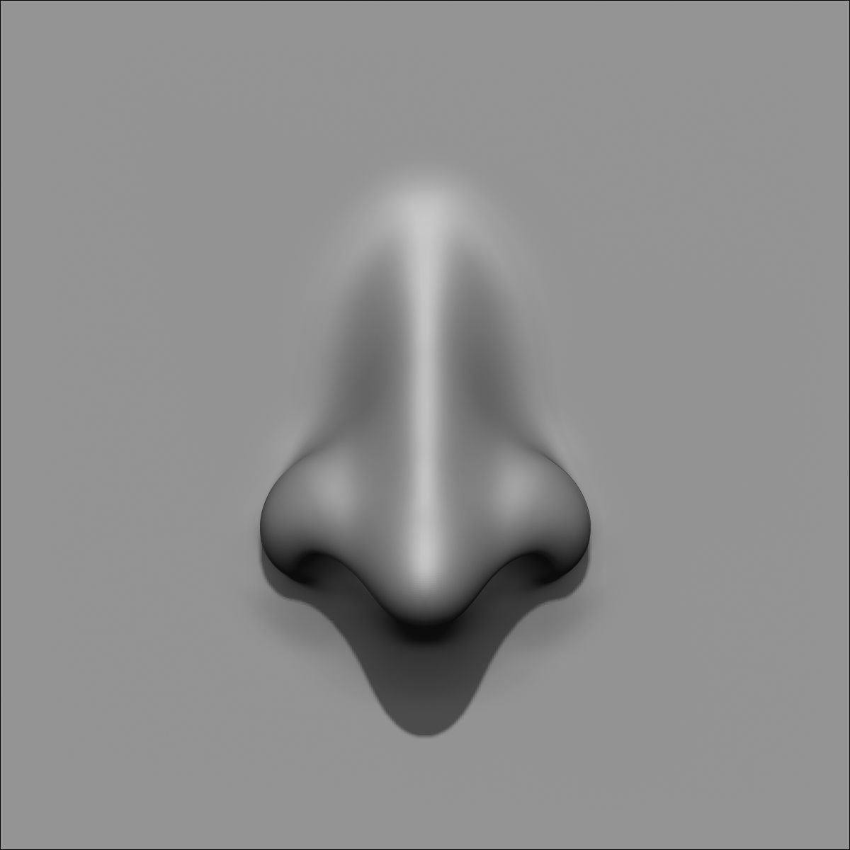 40 VDM Nose Brushes for ZBrush Stylized and Normal Low-poly 3D model_41